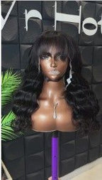 Body Talk (With: Fringe Bangs) | 100% RAW Unprocessed Human Hair