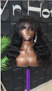 Body Talk (With: Fringe Bangs) | 100% RAW Unprocessed Human Hair