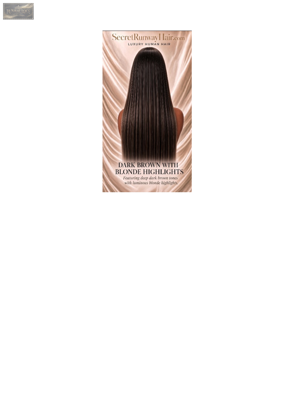 Chocolate Swirl | 100% Virgin Human Hair Unit